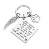 I LOVE YOU Personalize Keychain Father's Valentine's Day Gift Keychains Drive Safe Car Keyring Holder For Dad Boyfriend Girlfriend Family Birthday Gifts