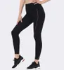 Йога леггинс в тренажерном зале Женщины с высокой талией Capris Running Fitness Sports Legging Pockets тренировки полные колготки Trouse305Q