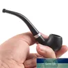 Pipa de tabaco de mano Pipa doblada de madera Filtro para fumar Molinillo de hierbas Limpieza portátil Pipa de humo Accesorios para cigarrillos Regalo para hombres Precio de fábrica diseño experto