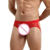 팬티 5 개/대 Mens Briefs 섹시한 속옷 See Through Open BuUnderpants Strecthy Male Homme 팬티 Jockstrap Sheer Bikini