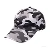 Camouflage honkbal hoed outdoor sport gewassen bal caps mode zonnebrandcrème feestelijke feestmutsen levert 4-styles t2i51878