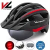 casco da bicicletta visiera