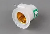 Fabriksförsörjningsplugg med switch e27 väggskruv lamphållare plastljushållare specialerbjudande batch konvertering3079682