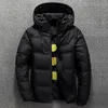 23ss Men's Winter's Down Winter Warm Men Jacket Coat Casual Autumn Stand Collar Puffer Thick Hat White Duck Parka Male Jackets With Hood Siz