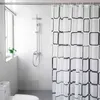 Bathroom Shower Curtain 3D Waterproof Mildew proof PEVA Bath Curtain Shower Curtains Environmental Toilet Door Curtain 210402