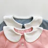 0-3Yrs Spring Kids Boy Girl Long Sleeve Rompers Autumn Infant Baby born Clothes 210429