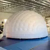 5mD Inflatable Igloo Dome Tent with Air Blower(White, one Doors) Structure Workshop for Event Party Wedding Exhibition Business Congress