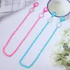 Chains Fashion Children's Glasses Chain Acrylic Anti-lost Mask Lanyard Holder Cartoon Bear Charm Sunglasses Strap Jewelry Gif274a