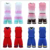 2021 Mannen Team Basketbal Jersey Sets Pantaloncini da Mand Sportkleding Loopkleding Wit Zwart Rood Paars Groen 36 3508