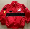 F1 Formule One Suit de course Men039 Motorcycle Veste de coton hiver