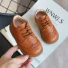 Toddler Girls Leather Casual Shoes Spring Summer Strap Children Mary Jane School Uniform Shoes for Kids Flat Dress Shoe