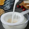 Коландерс ситцом 100/200/400 Mesh Kitchen Ultra-Fine Litger Nylon Filter Spoon с ручкой тонкой вино