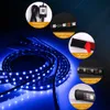 سيارة تقثار الضوء التحكم التطبيق تدفق اللون rgb led قطاع أنبوب مرن نظام underbody نظام النيون ضوء مصباح الغلاف الجوي الزخرفية