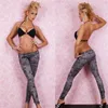 Damenimitat-Denim-S-Hose, bedruckte Fake-Pocket-Leggings 211201