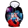 Calle Y Poche Print Kpop Sudadera con capucha Hombres / Mujeres Casual Hip Hop Harajuku Ropa 4XL Sudaderas con capucha para hombres Sudaderas