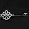 Collane con ciondolo 2021 moda design classico nodo cinese ciondolo chiave donna collana in zircone colore argento per regalo di gioielli da sposa