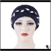 Wraps Hats, шарфы перчатки модные независимости падение доставки 2021 женщин комфортабельно избранный оплетка тюрбан хиджаб шапка волосы выпадение головы головы головы головы