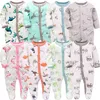 Fall Unisex Baby Romper Long Sleeve Winter Toddler Clothes 1/2/3Pcs born Boy Girl Onesie 100% Cotton Infant Cartoon Pajamas 211011