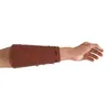 Support de poignet pour tir à l'arc en plein air, protège-bras en cuir de vache, garde-bras recourbé traditionnel pour accessoire de protection de divertissement