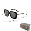 Sunglasses de femmes de haute qualité femmes 0216 Luxury Hommes Sun Lunettes Sun Protection UV Hommes Eyeglass Gradient Terre Métal Charnière Mode Femmes Spectacles avec des boîtes d'origine