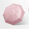 الشمس مظلة حماية الأشعة فوق البنفسجية للطي أنثى الظل المطر مزدوج الاستخدام كبسولة مدمجة الجيب المحمولة 210626