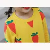 Baby Girls Sweater Autumn Spring Kids Knitwear Boys Pullover Radish Pattern Knitted Children's Clothing 210521