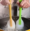 Ustensiles de cuisine Spatules en silicone de taille S L Spatule en caoutchouc Résistant à la chaleur Conception monobloc sans couture Grattoirs flexibles antiadhésifs Cuisson Mélange Outils de cuisine