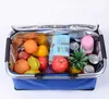 Portable Picnic Lunch Bag Ice Cooler Box Storage Travel Basket Cooler Cool Hamper Shopping Basket Bag Box SEA Ship DAS265