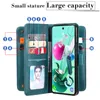 Grote capaciteitskaart tas portemonnee hoesjes voor iphone 13 pro max 12 mini 11 xr x 8 plus Samsung Huawei Xiaomi Moto lg Sony One plus multifunctionele telefoon cover