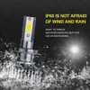 2 sztuk LED Światła Białe Kolory Reflektory Samochodowe Super Spotlight High Low Beam 1800LM H1 H3 H3 H7 H8 H111 9005 9006 Różne wtyczki żarówka dla mini