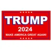 2024 Trump para la bandera presidencial de EE. UU. Diseñado Campaña de diversidad Banderas electorales Maravilla pancartas coloridas No más 90 * 150 cm 11sq Y2