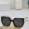 Designer Sunglasses spr 15w-f grandes dimensões hexágono quadro sunglasses moda personalidade dois templos tons mulheres óculos de sol dirigindo vidros de férias UV400 strap box