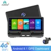 Android 4G 6.86 '' ADAS Car DVRダッシュカム2 + 16G FHD 1080Pビューデュアルレンズ自動レコーディングDVRS WiFi GPSリアカメラ
