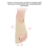 Ankle Support 1 Pair Pain Relief Valgus Correction Toe Separator Super-thin Reusable Men Women Guard Breathable Bandage Protecting Cover Bel