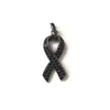 Charms 5st bröstcancermedvetenhet band charm för kvinnor armband halsband som gör guldpläterade mässing smycken tillbehör grossal9606757