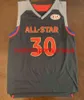 Mens Women Youth All Star Game Stephen Curry Basketball Jersey Broderie ajouter n'importe quel numéro de nom