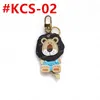 2021 KeyChain Key Chain Keychains Buckle Lovers Car Handgjorda läder Män Kvinnor Väska Pendant Tillbehör 4 Färg med ruta #KCS-01189E