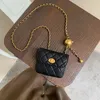 Midjepåsar Kvinnor Luxur Designer Mini Justerbara kedjebälten Kidney Small Fanny Pack 2021 Crossbody Casual Chest for Phone271o