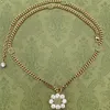 Trendy vrouwen strass hanger kettingen diamant dubbele letter lange ketting trui keten met geschenkdoos sieraden