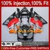 OEM Body For HONDA CBR600F4i F4 i CBR600FS 01-03 Bodywork A6No.22 CBR 600F4i 600 F4i FS CC 2001 2002 2003 CBR600 F4i 600CC 01 02 03 Injection mold Fairing yellow black