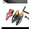 Crocodile Italian Mens Shoes Chaussures Luxury Marque Oxford Chaussures pour hommes Chaussures de design italien formel en cuir