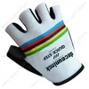 Luvas de ciclismo 2021 Rápido passo do mundo Alafilippe jersey gel gel meia dedo bicicleta mtb gen ciclisme