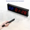 1,5 "Timer da palestra LED Tempo di allenamento a intervalli e tempo di riposo Conto alla rovescia alternativo conta come cronometro nuovo a14