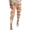 Kvinnor Pants Women's Capris Womens Camouflage Cargo Trousers Casual Streetwear Joggers High midja Löst tröjor