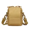 Hot Outdoor Sports Shoulder Bag Casual New Spot Men's Camouflage Running Mountaineering Travel Messenger camping equipment Q0721