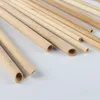 Beverage Drinking Straws milk tea natural bamboo straw bamboo color Barware Kitchen Coffee tools 7mm*200mm T2I51870