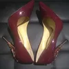 Kvinnor Solid Eden Heel Pump Super Sexig Tjej Bröllop Skor Utsmyckad Filigree Leaf Pointed Toe Haute Couture Skor