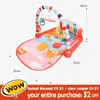 Baby Music Play Mats Piano Gym Born Toys Infant Playmat Learning Education Toys 0 12 maanden Tummy Time Crawling Mat Carpet 210402