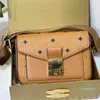 2021 Top Luxus Damen Handtasche Umhängetasche Mode Kette Designer Damen Hohe Qualität Braun Brief Leder Messenger Bags Rucksack Brieftasche