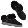 Botas de mujer Snow Winter Black Blown Grey Womens Boot Shoe Keep Warm Trainers Sports Sneakers Tamaño 36-40 03